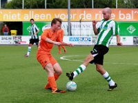 023 2016 Genemuiden HHC Hardenberg  02-07-2016: Voetbal: SC Genemuiden v HHC Hardenberg: Genemuiden/Jorn Kremer (l) of HHC Hardenberg, Martijn Jansen (r) of Genemuiden/